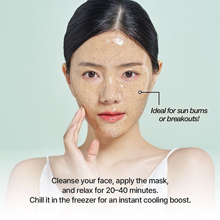 Ndp Cica Artemisia Hydro Deep Calming Gel Mask Set - 36g x 4 sheets