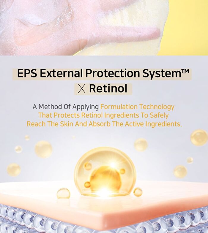 Aplb Retinol Vitamin C Vitamin E Sheet Mask - 25ml
