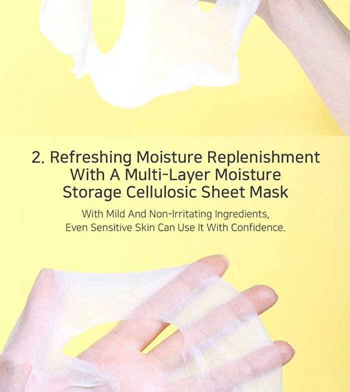 Aplb Retinol Vitamin C Vitamin E Sheet Mask Set - 25ml x 10 Sheets