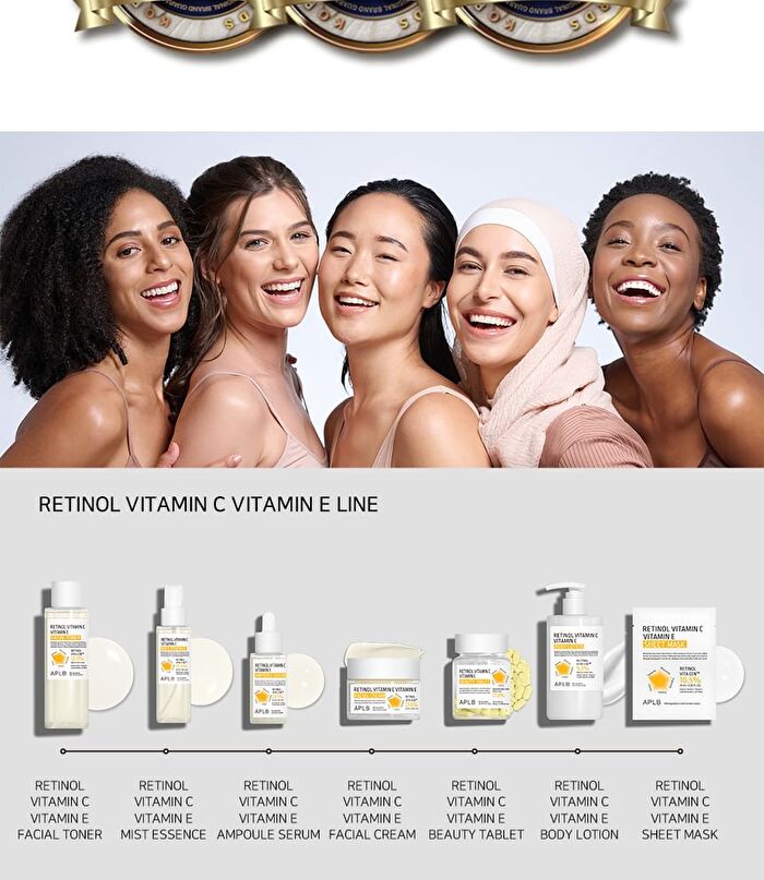 Aplb Retinol Vitamin C Vitamin E Body Lotion - 300ml