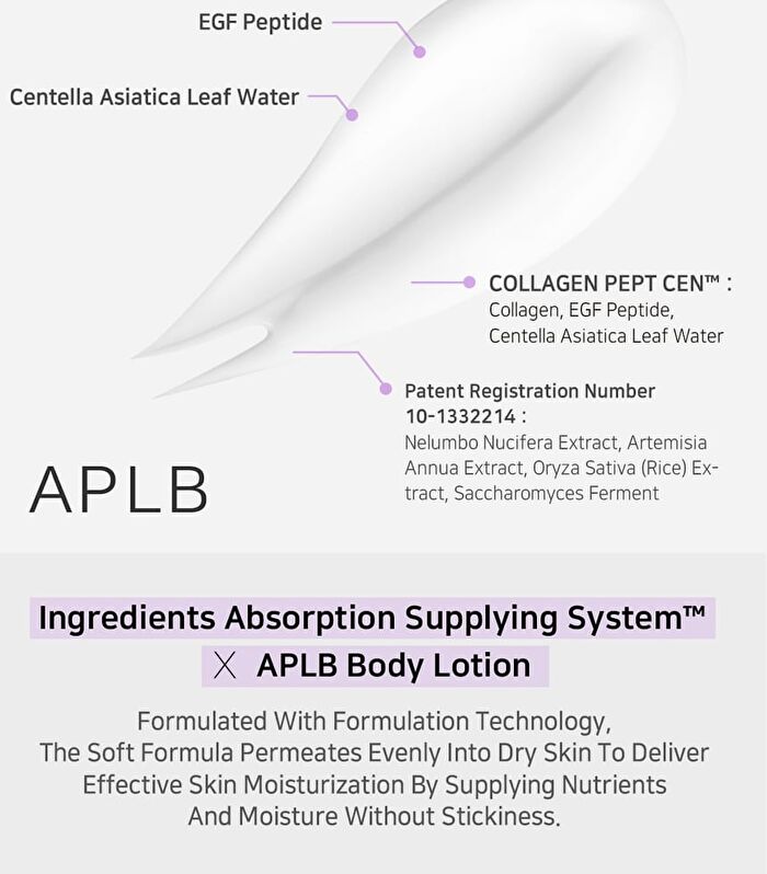 Aplb Collagen EGF Peptide Body Lotion - 300ml