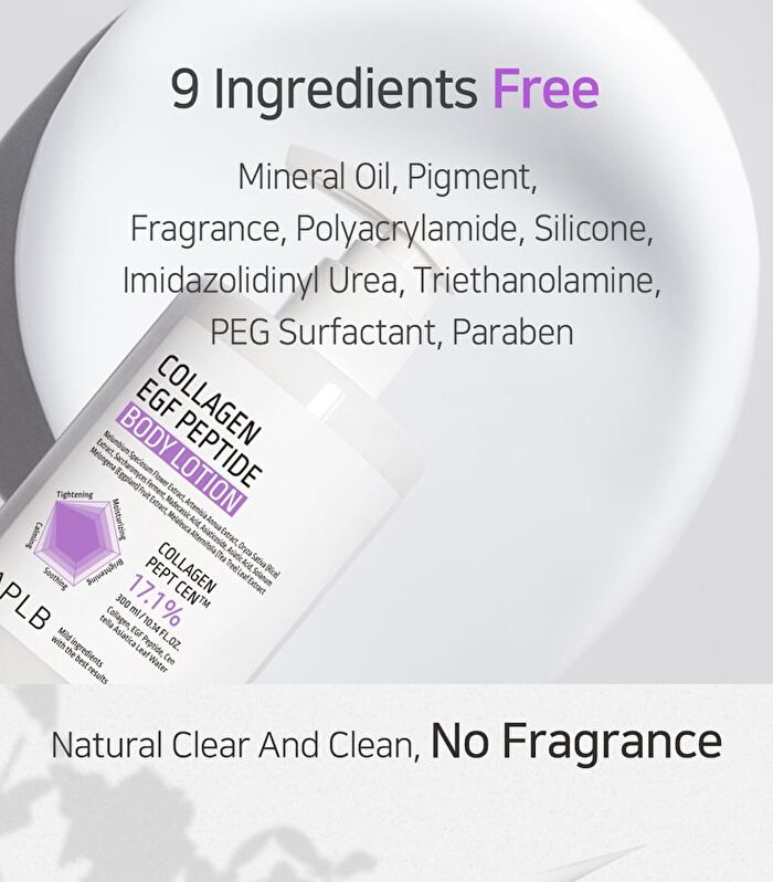 Aplb Collagen EGF Peptide Body Lotion - 300ml