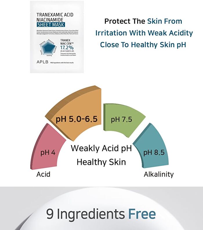 Aplb Tranexamic Acid Niacinamide Sheet Mask - 25ml