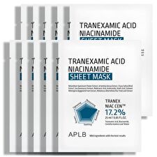 Aplb Tranexamic Acid Niacinamide Sheet Mask Set - 25ml x 10 Sheets
