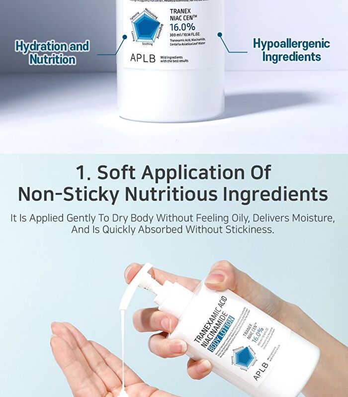 Aplb Tranexamic Acid Niacinamide Body Lotion - 300ml