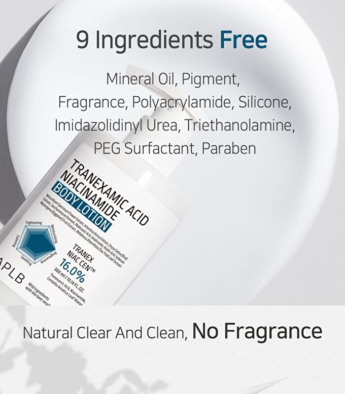 Aplb Tranexamic Acid Niacinamide Body Lotion - 300ml