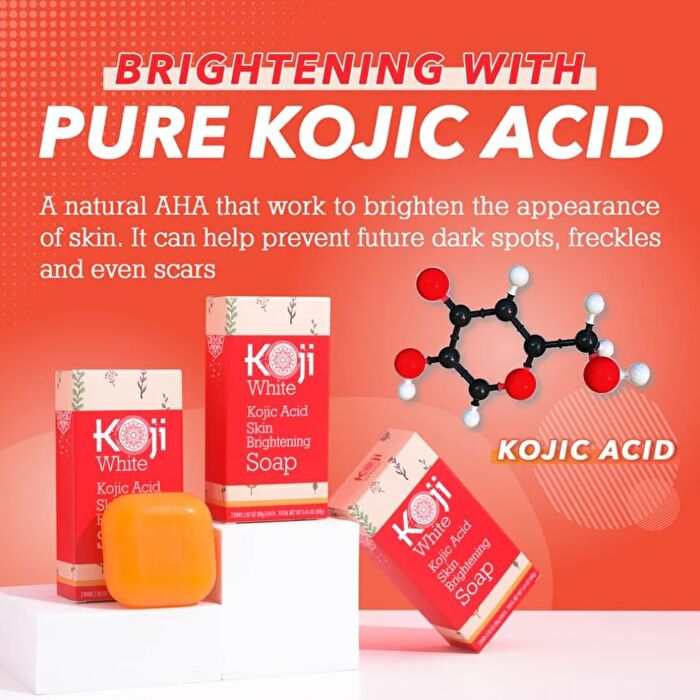 Kojic Acid Skin Brightening Soap - 80g x 2