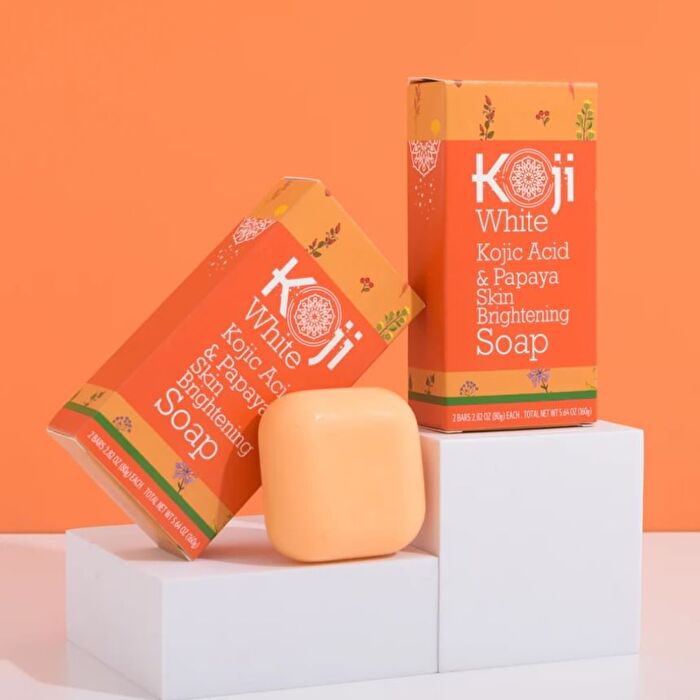 Kojic Acid & Papaya Skin Brightening Soap - 80g x 2