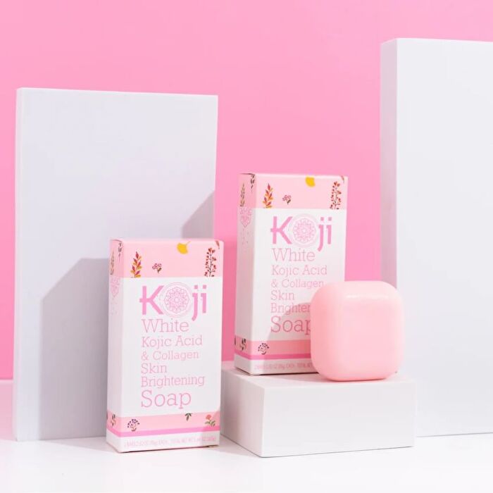 Kojic Acid & Collagen Skin Brightening Soap - 80g x 2