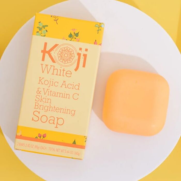 Kojic Acid & Vitamin C Skin Brightening Soap - 80g x 2