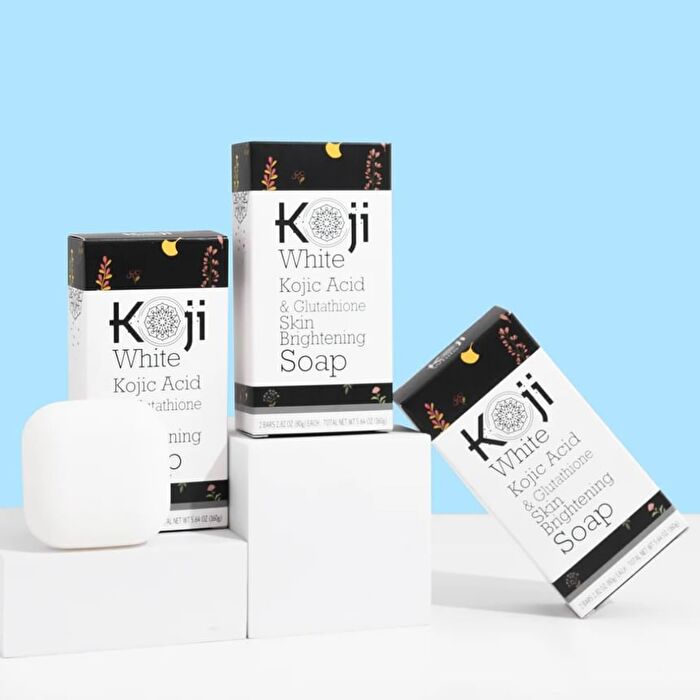 Kojic Acid & Glutathione Skin Brightening Soap - 80g x 2