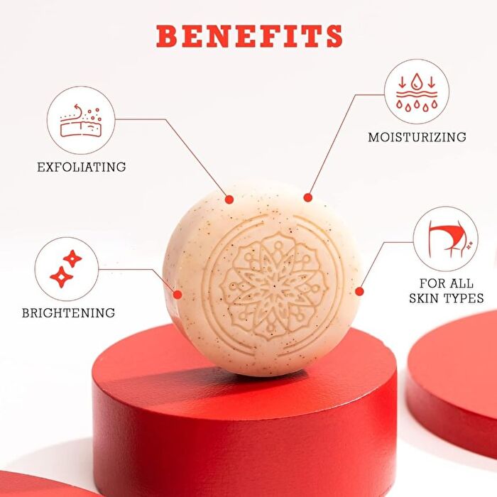 Bump & Body Skin Brightening Scrub Soap - 80g x 2