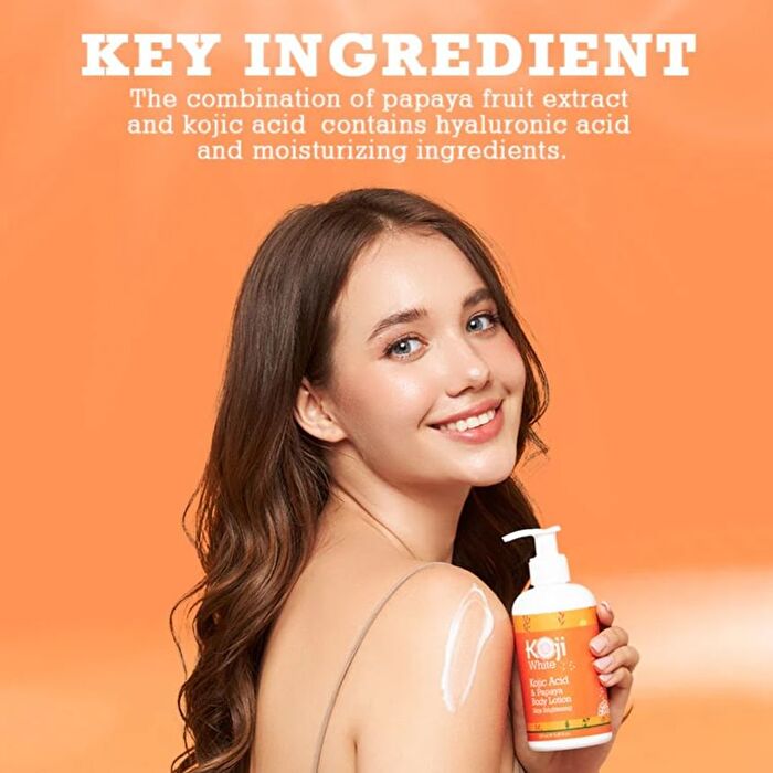 Kojic Acid & Papaya Skin Brightening Body Lotion - 250ml