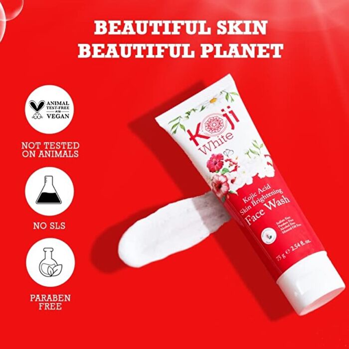 Kojic Acid Skin Brightening Face Wash - 75g