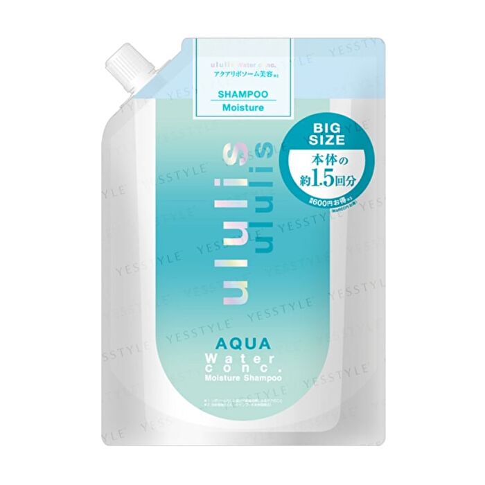 AQUA Water Conc Moisture Shampoo - 510ml Refill