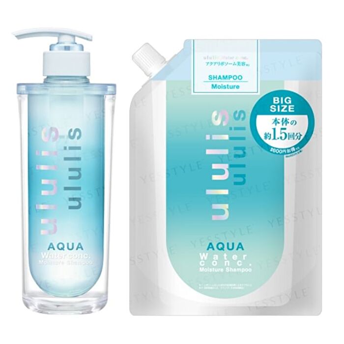 AQUA Water Conc Moisture Shampoo - 510ml Refill