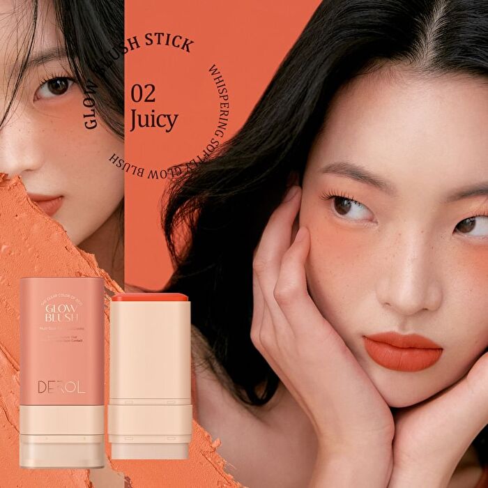 Whispering Softly Glow Blush Stick - 3 Colors - #01 Fleur