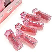 Gege Bear Velvet Milk Cream Lip Mud - 4-6 - #04 Pink Apricot Sweet Tea