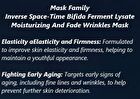 Inverse Space-Time Moisturizing And Fade Wrinkles Mask - 4 Types - #Elasticity - 1 pcs