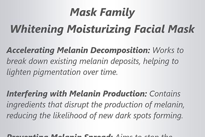 Whitening Moisturizing Facial Mask - #Mask - 1 pcs