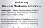Whitening Moisturizing Facial Mask - #Mask - 1 pcs