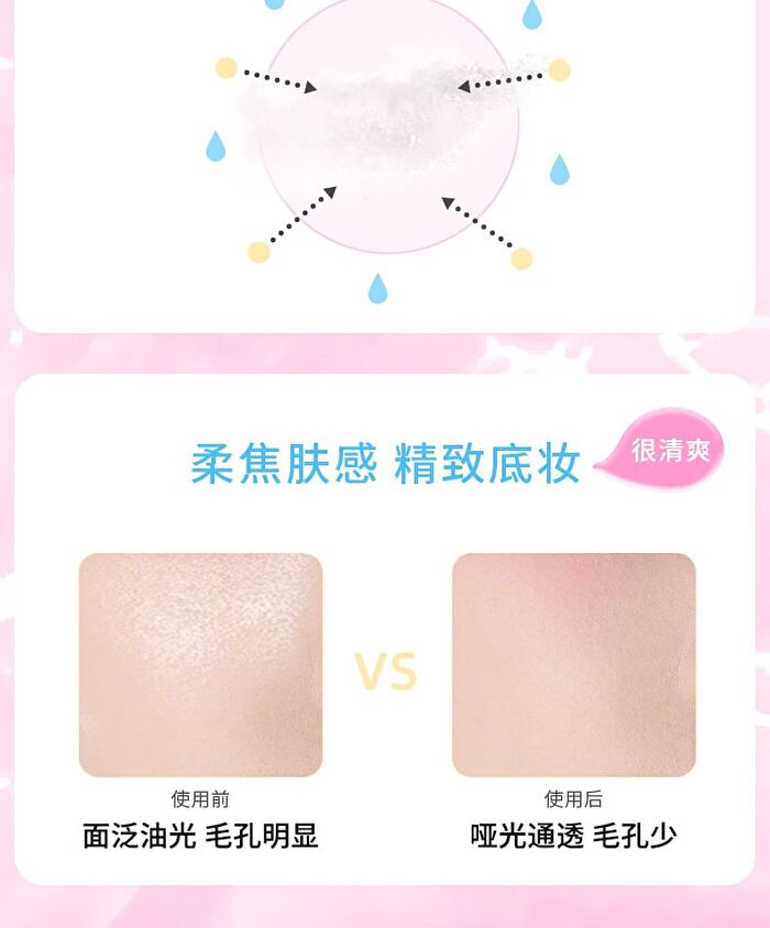Ice Crystal Setting Loose Powder - 2 Colors - K006# Clear White - 8g