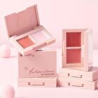 Mini Two-Tone Multi Purpose Cream Palette - 3 Colors - D21# Oolong Latte - 2g