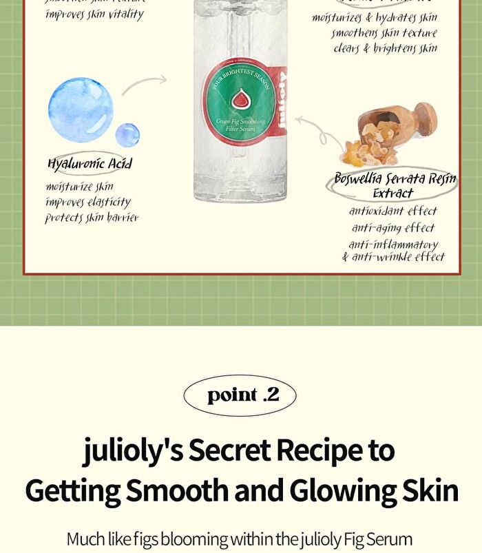 Green Fig Smoothing Filter Serum - 50ml
