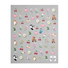Embossed Nail Stickers A - 1 pc
