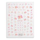 Meko Embossed Nail Stickers Sakura - 1 pc