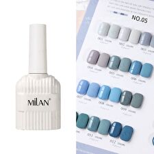 Cosplus Milan 12 Color Nail Gel Set Fluorescent Blue - 05 - 12 pcs x 1 set