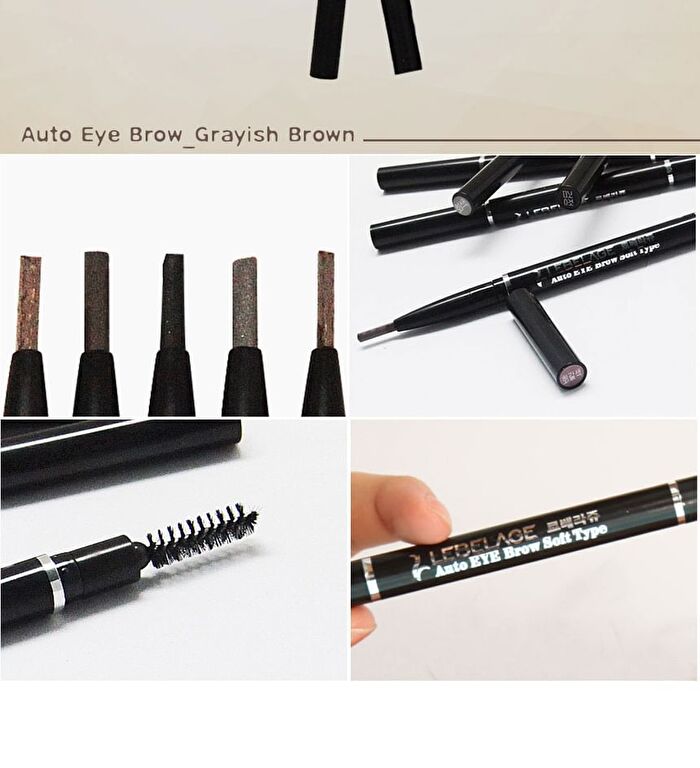 Auto Eyebrow Soft Type - 5 Colors - Black