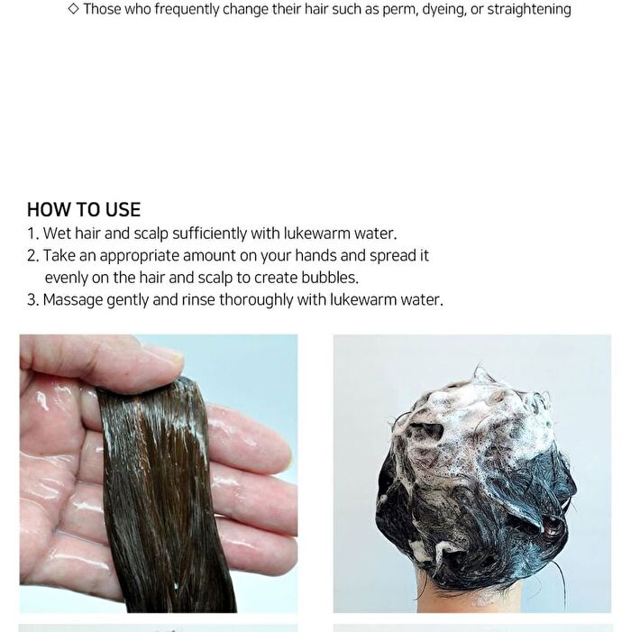 Dr. Solution Shampoo - 4 Types - Low pH 5.5 Scalp