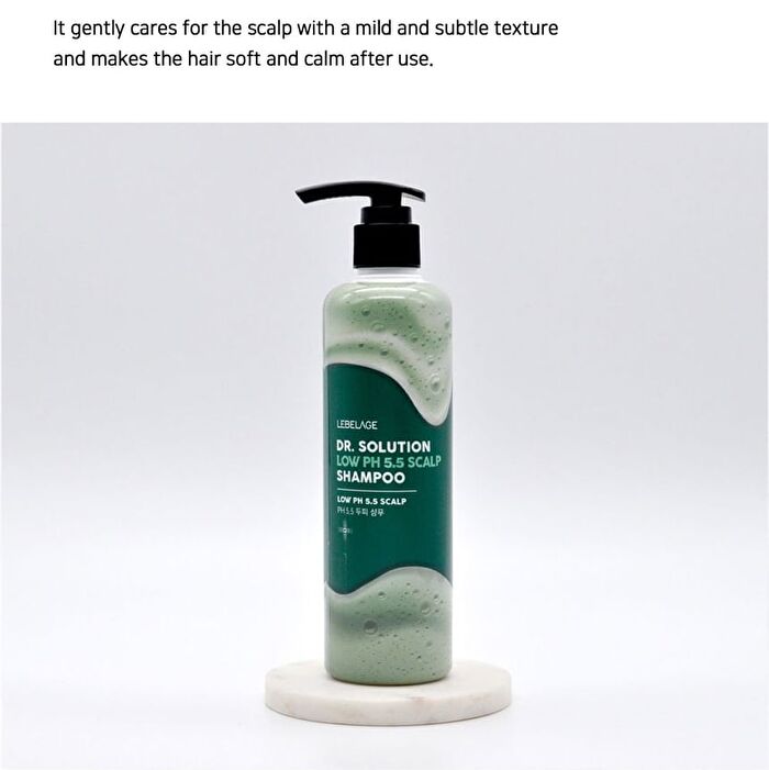 Dr. Solution Shampoo - 4 Types - Low pH 5.5 Scalp