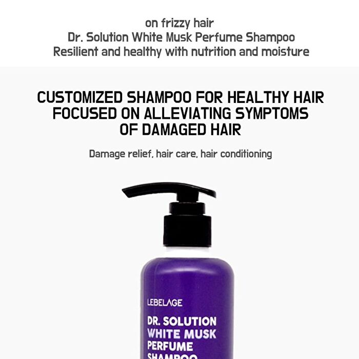 Dr. Solution Shampoo - 4 Types - Low pH 5.5 Scalp