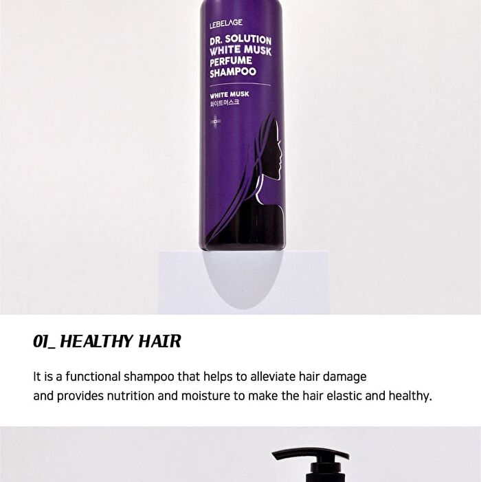 Dr. Solution Shampoo - 4 Types - Low pH 5.5 Scalp