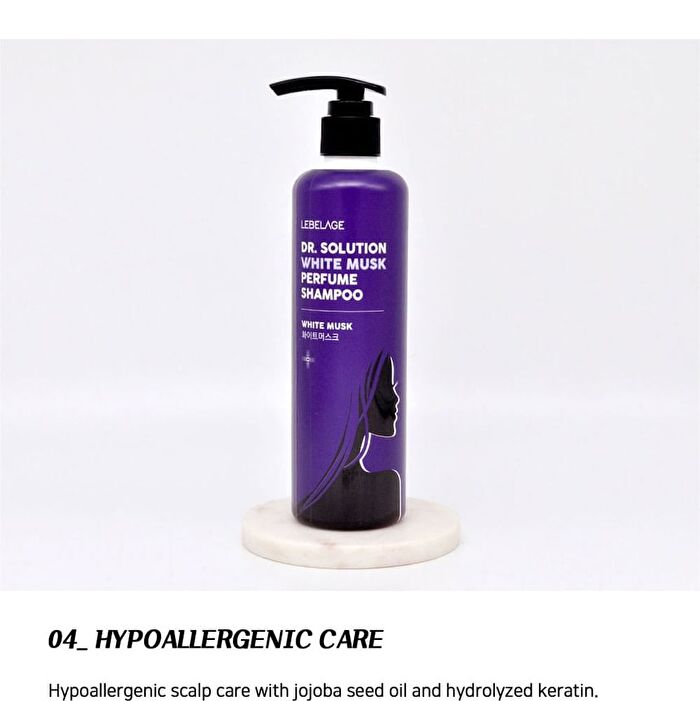 Dr. Solution Shampoo - 4 Types - Low pH 5.5 Scalp