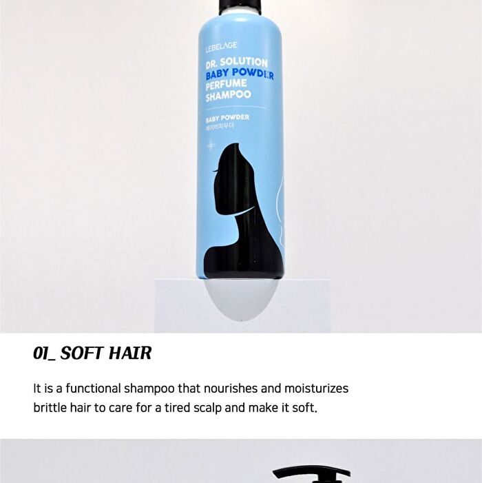Dr. Solution Shampoo - 4 Types - Low pH 5.5 Scalp