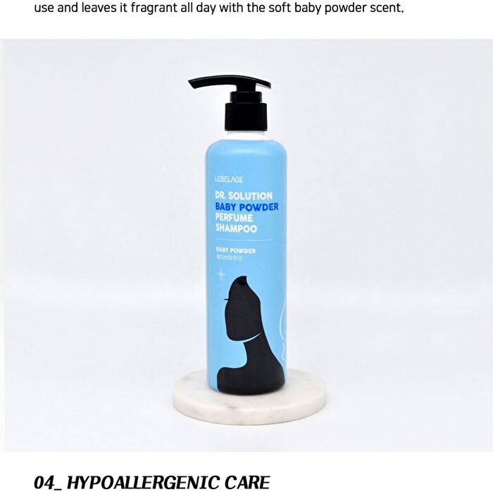 Dr. Solution Shampoo - 4 Types - Low pH 5.5 Scalp