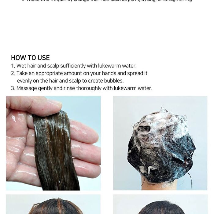 Dr. Solution Shampoo - 4 Types - Low pH 5.5 Scalp