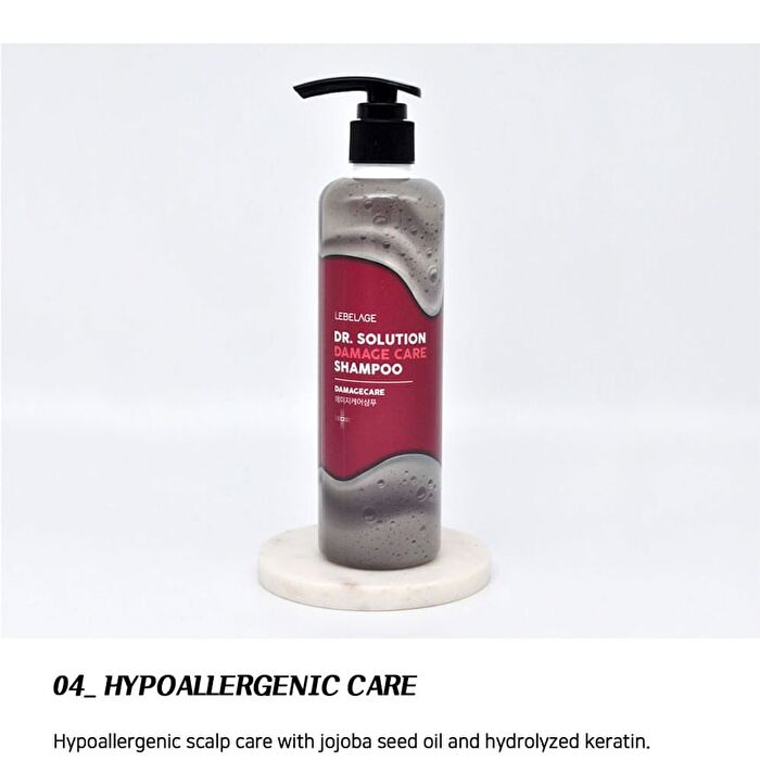 Dr. Solution Shampoo - 4 Types - Low pH 5.5 Scalp