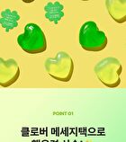 Lucky Clover Shower Bar Set - 4 pcs