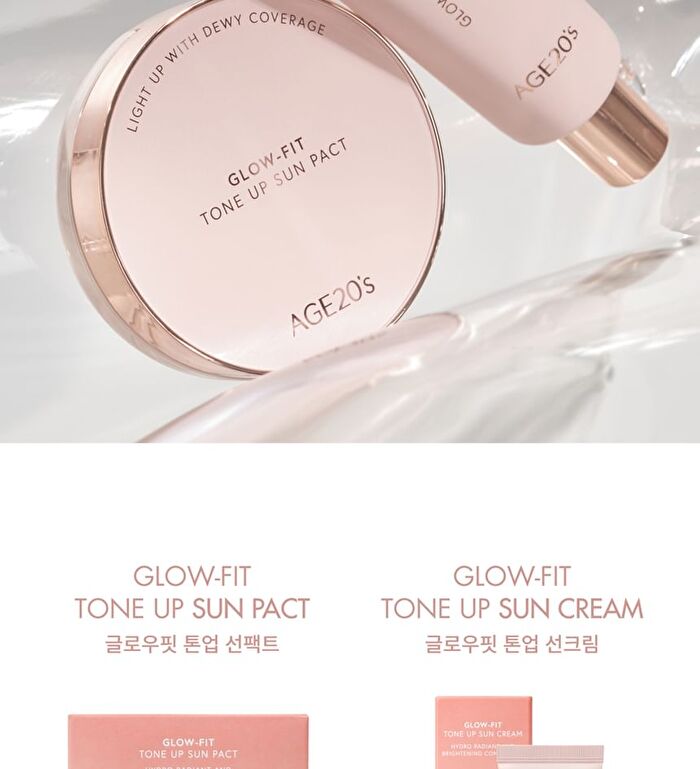 Glow-Fit Tone Up Sun Pact - 12.5g