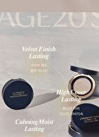 Velvet Lasting Pact Set - 2 Colors - #23 Medium Beige