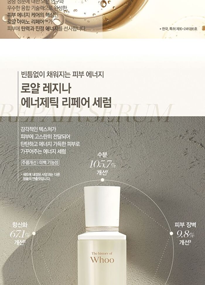 The Whoo Royal Regina Energetic Special Set - 5 pcs