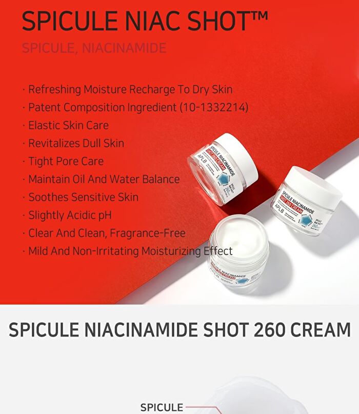 Aplb Spicule Niacinamide Shot 260 Cream - 55ml