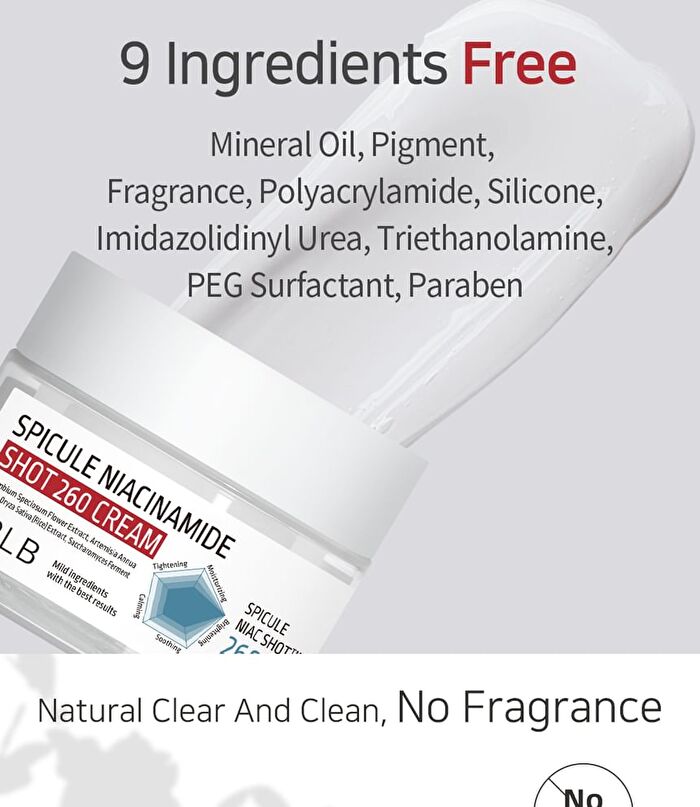 Aplb Spicule Niacinamide Shot 260 Cream - 55ml