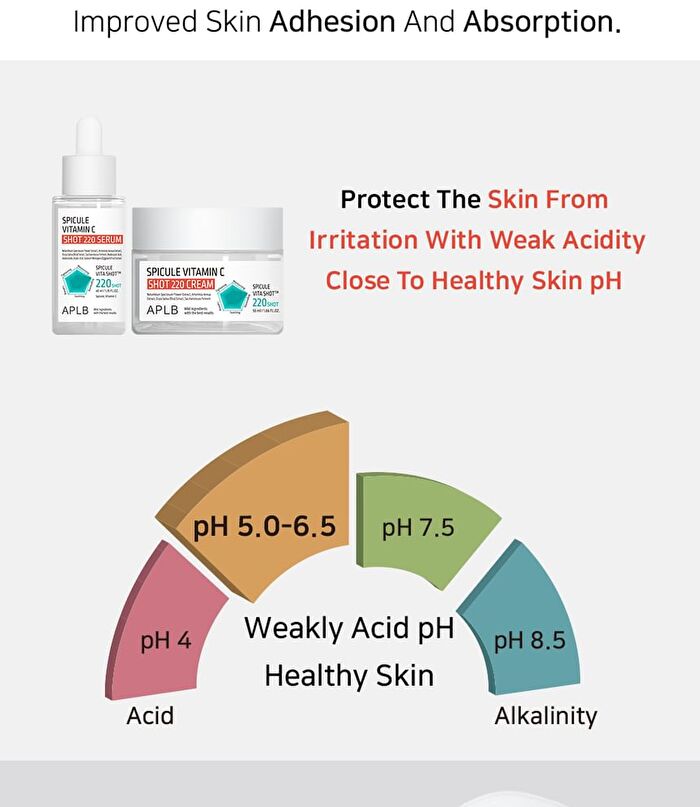 Aplb Spicule Vitamin C Shot 220 Cream - 55ml