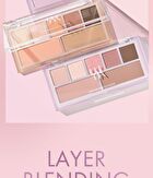Luna Layer Blending Eye Palette - 4 Types - #02 Mauve Depth