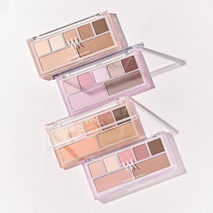 Luna Layer Blending Eye Palette - 4 Types - #02 Mauve Depth